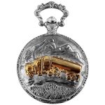 Pocket watch with truck 1