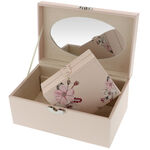 Double jewelry box Pink Pearl 5