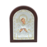 Istenszülő ikonja 7 nyíllal, boltíves 16 cm