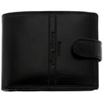 Men's Corvo Luxury Black Leather Wallet 1