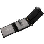 Men's Corvo Luxury Black Leather Wallet 4