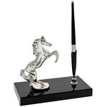 Highclass Silver Horse pen holder 2