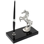 Highclass Silver Horse pen holder 7