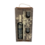 Personalized wine Age gift set with glasses in a wooden box