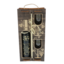 Personalized wine gift set At Every Step with glasses in a wooden box