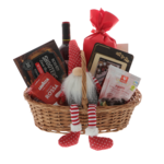 Christmas gift basket for Godparents Santa's Elf