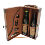 Box with accessories and 2 personalized wine bottles Spain