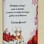 Christmas wooden card with support Smile 2