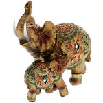 Decorative elephant-shaped figurine 2