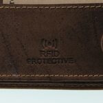 Men's Brown Leather Wallet German Shepherd 5