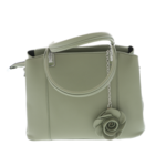 Olive green lady's bag Green Rose 30x20cm 2