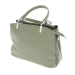 Olive green lady's bag Green Rose 30x20cm 5