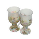 Set of 2 hand-painted Irish Coffee mugs Fantasy 6