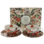 Set of 2 floral dream porcelain cups 1