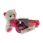 Gift set for girlfriend with teddy bear and perfume water 5