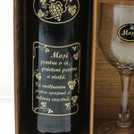 Gift set for personalized glass mosses with glasses 8