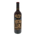 Custom red wine with cork label gift 1