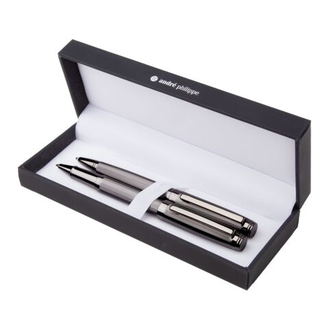 Andre Philippe Chapelle elegant metallic pen and roller set